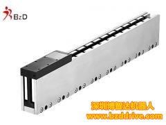 直線電機在使用過程中連續(xù)加速度，精度可以保